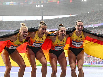 Bronzemedaille für Gina Lückenkemper Bronzemedaille für Gina Lückenkemper