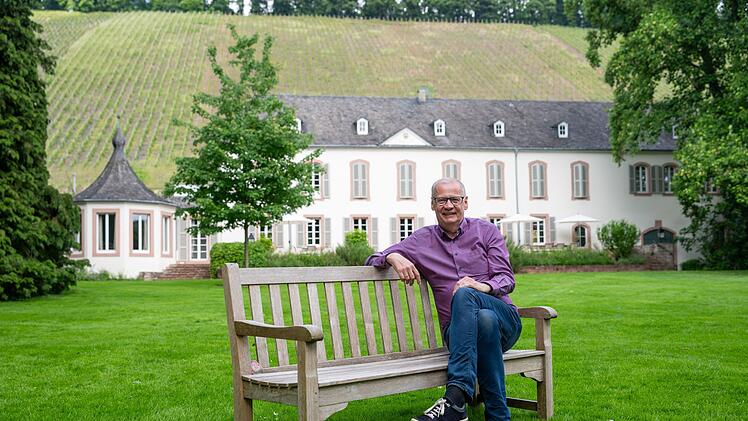 G&uuml;nther Jauch auf seinem Weingut