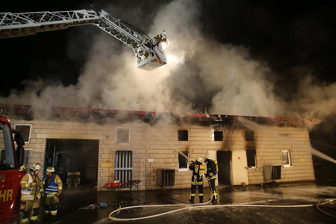 Feuerwehr kann Explosion verhindern