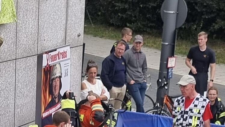 Helmbrechts: "Hamburg Firefighter Stairrun" - zwei Feuerwehrler meistern Wettkampf