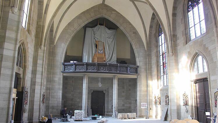 Die Kirchenbänke fehlen noch. Foto: Ulrike Nauer