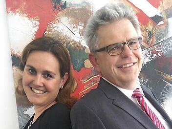 Dana Hecker-Kirchbach und Georg Löffler freuen sich auf ihre neuen Aufgaben. Foto: Veronika Schadeck