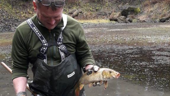 Arno Schlereth half bei der kurzfristigen Rettungsaktion.