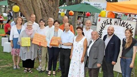 Teilnehmer und Organisatoren von der FT-Redaktion aus aufgenommen Foto: Andreas Schmitt