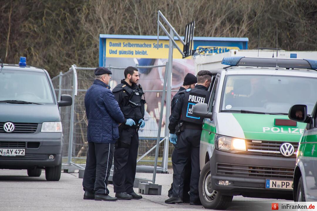 Razzia in Unterkunft für Asylbewerber in Zirndorf
