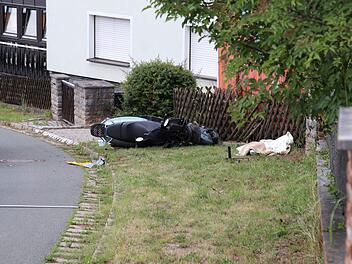 Bei einem schweren Verkehrsunfall in Langenzenn (Mittelfranken) wurde ein Mensch schwer verletzt. Foto: News5/O&szlig;wald
