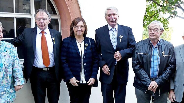Sie feierten die diamantene Konfirmation in Trebgast.