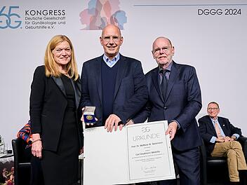Direktor der Erlanger Frauenklinik erhält Carl-Kaufmann-Medaille