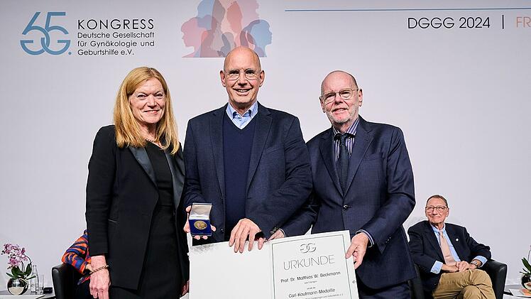 Direktor der Erlanger Frauenklinik erhält Carl-Kaufmann-Medaille