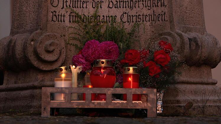 ... bevor die Lichterprozession beginnt.