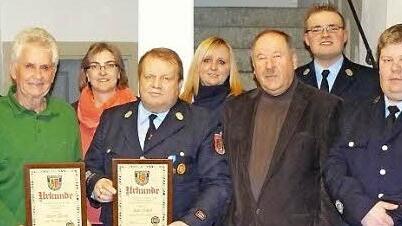 Kräftig verjüngt wurde bei den Neuwahlen der Vorstand. Das Bild zeigt (von links) Michael (Michi) Hain, Michael (Micha) Hain, Peter Bauer, Hubert Michel, Sonja Ryttich, Karl Schott, Nadine Benker, Alfred Kolenda, Daniel Nikol, Markus Teichert und Konrad Günther.  Foto: Klaus-Peter Wulf