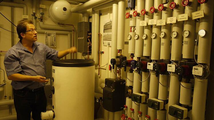 Dank differenzierter Heizkreise wird  jeder Raum nach Bedarf beheizt.