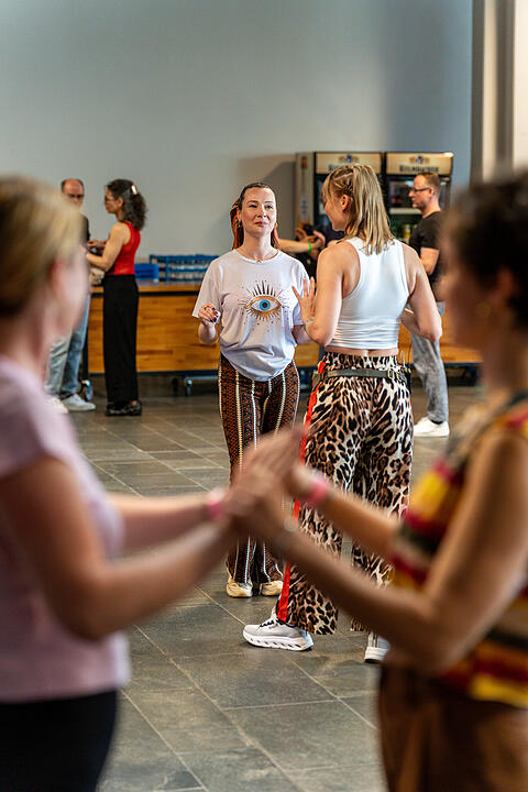 Das Festival bot viele Workshops f&uuml;r Anf&auml;nger und Profis!