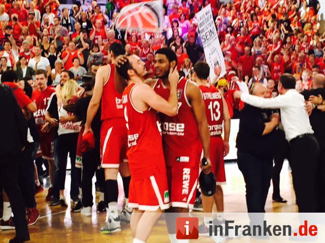Impressionen von der Bamberger Meisterfeier in der Brose Arena Teil 2