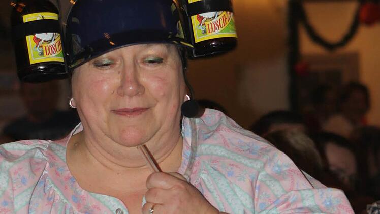 Walburga Beyer wusste als "Schlappen Babett" viel über das Geschehen in Zeyern zu berichten. Foto: Wunder