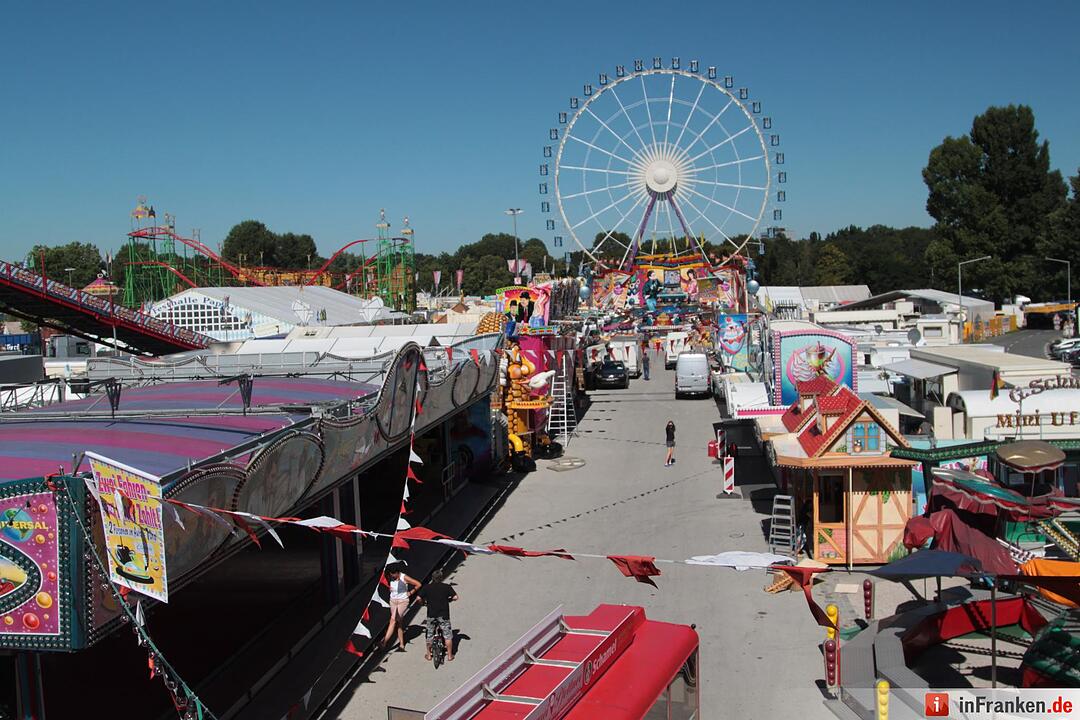 Herbstvolksfest Nürnberg 2016 - Einen tag vor Eröffnung