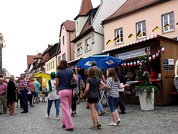 Zum 44. Altstadtfest in Herzogenaurach präsentierten erneut viele Vereine und Partnerstädte Informations- und Spezialitätenstände.  Fotos: Richard Sänger