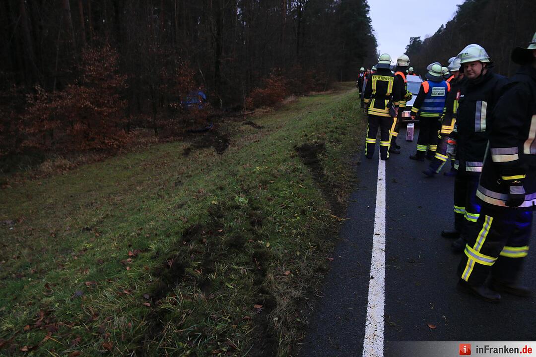 Unfall zwischen Bamberg und Geisfeld