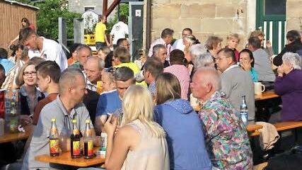 Die Besucher hatten eine gute Zeit in Dobenreuth.