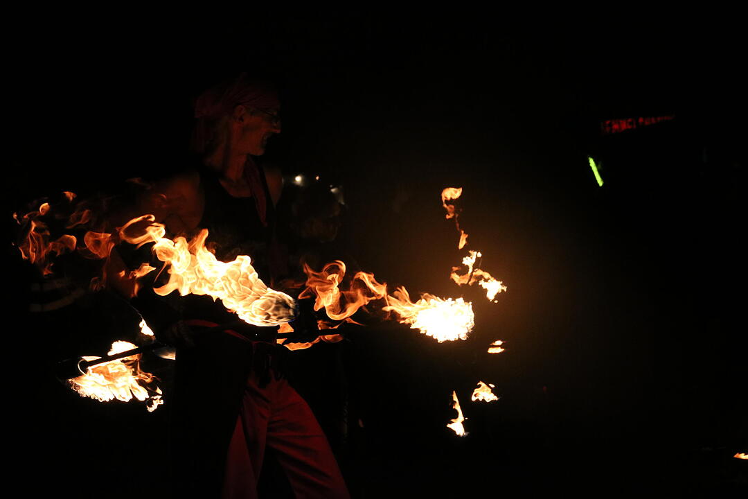 Klangtherapie 2017 - Die Feuershows