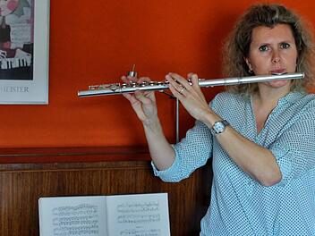 Carolin Keß beim Mitspielkonzert der Bamberger Symphoniker. Werner Vogel