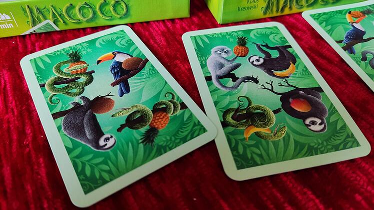 Spiele-Test Macoco - Rezension des schnellen Kartenspiels