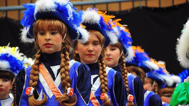 Formationen der Kulmbacher Showtanzgarde