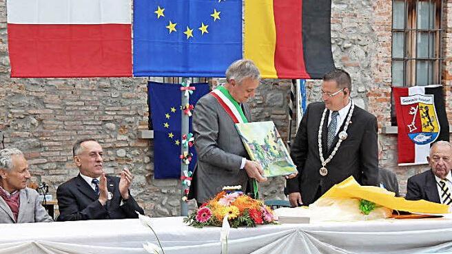 Mit Adelsdorf verbindet Uggiate-Trevano eine Partnerschaft, die bereits die ersten Jubiläumsfeiern hinter sich hat. Foto: Archiv Johanna Blum
