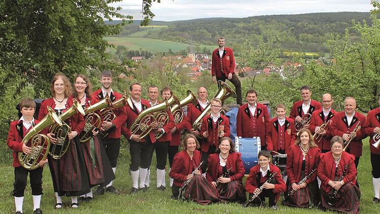 Der Musikverein Wegfurt wird am Sonntag zum Frühkonzert im Staatsbad aufspielen Foto: Kristina Rott