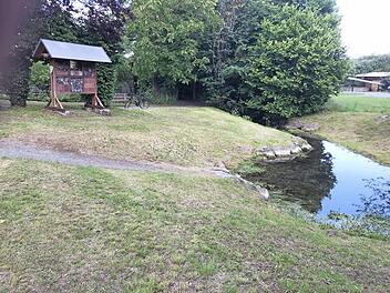 Hier soll die Kneipp-Anlage entstehen.  Foto: privat