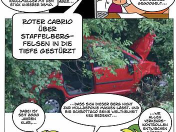 Eine Seite aus dem Comic von Heinz Körner