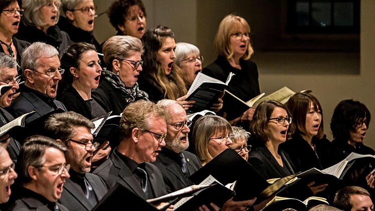 Eine eindringliche Aufführung von Giuseppe Verdis Requiem erlebten zahlreiche Zuhörer in der Coburger Morizkirche.Foto: Jochen Berger