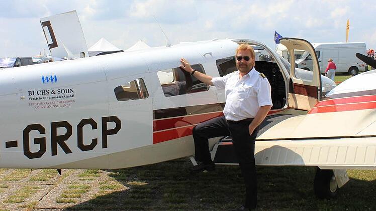 Pilot Otto Bader Foto: Vivian Hopf