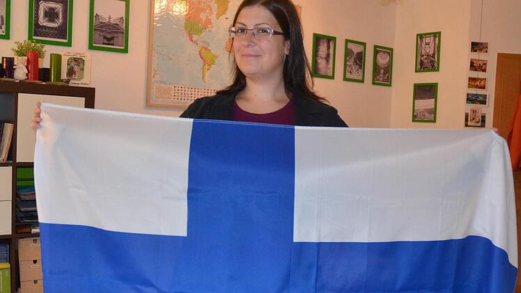 Katharina Kaiser ist von Finnland begeistert. Foto: Rainer Lutz