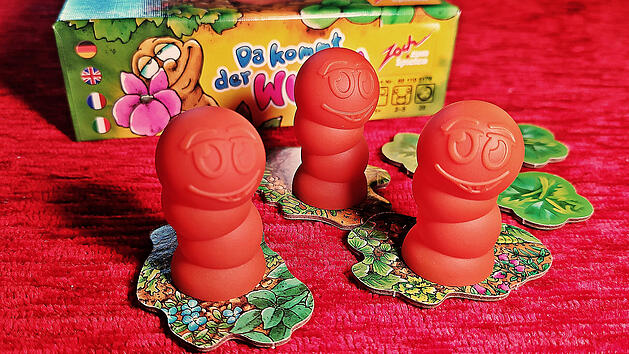 Kinderspiel-Tipp: Da kommt der Wurm raus  im Test - originelle Memory-Variante