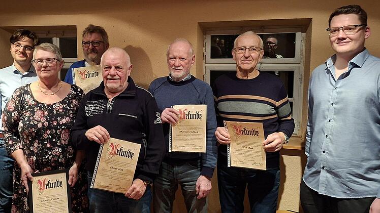 2. Vorstand: Marvin Albrecht, Gr&uuml;ndungsmitglieder: Renate Heimann, Heiner Heimann, Robert Link, Hermann Gebhardt, Karl Zink, 1.Vorstand: Christian Herzog