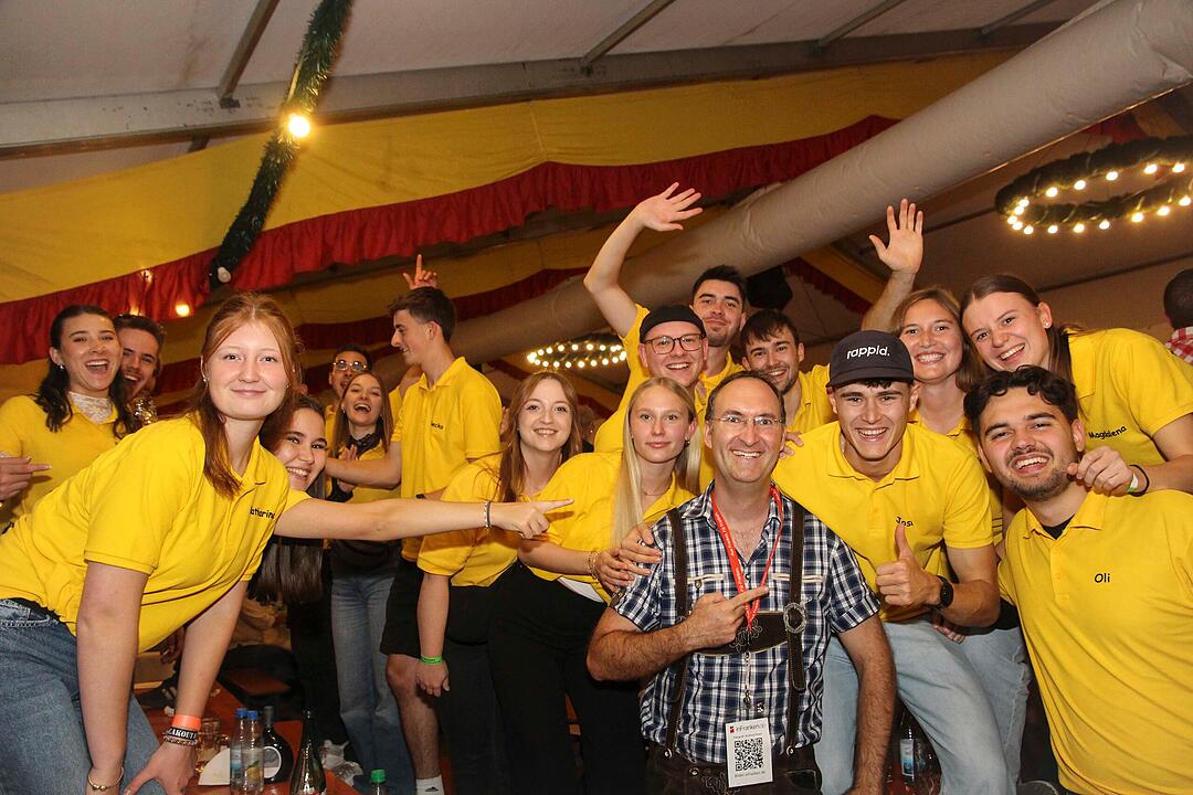 Endlich wieder Weinfest in Abtswind.
