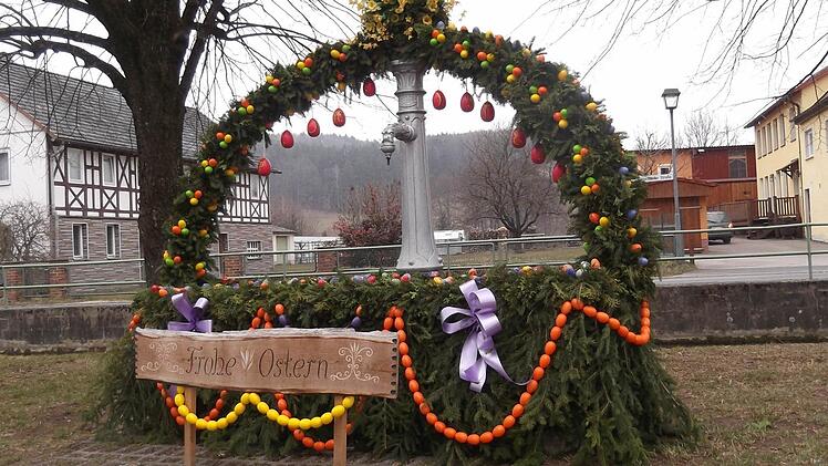 Osterbrunnen Stublang, Foto: Svetlana Häusler