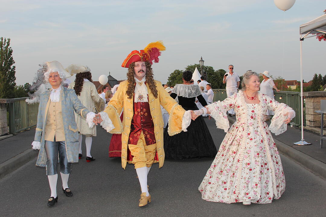 White Dinner in Kitzingen