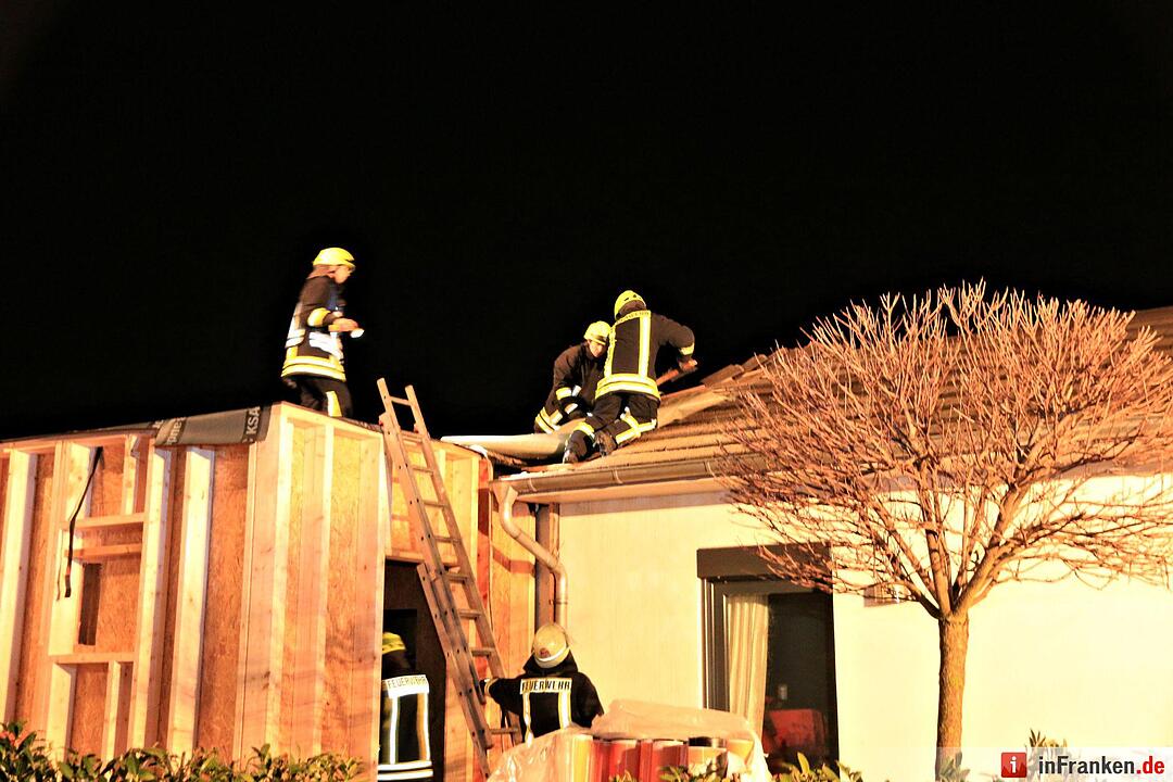 Brand in Baiersdorf