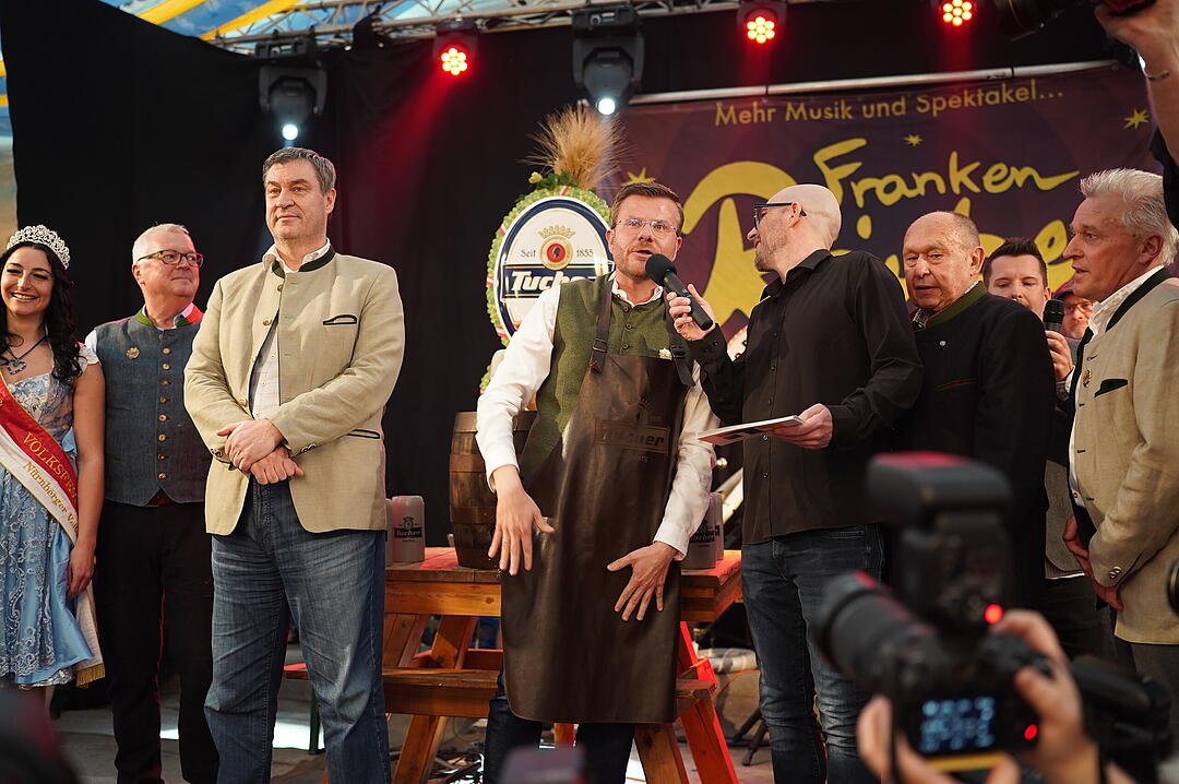 Das Nürnberger Frühlingsfest 2024 ist eröffnet.