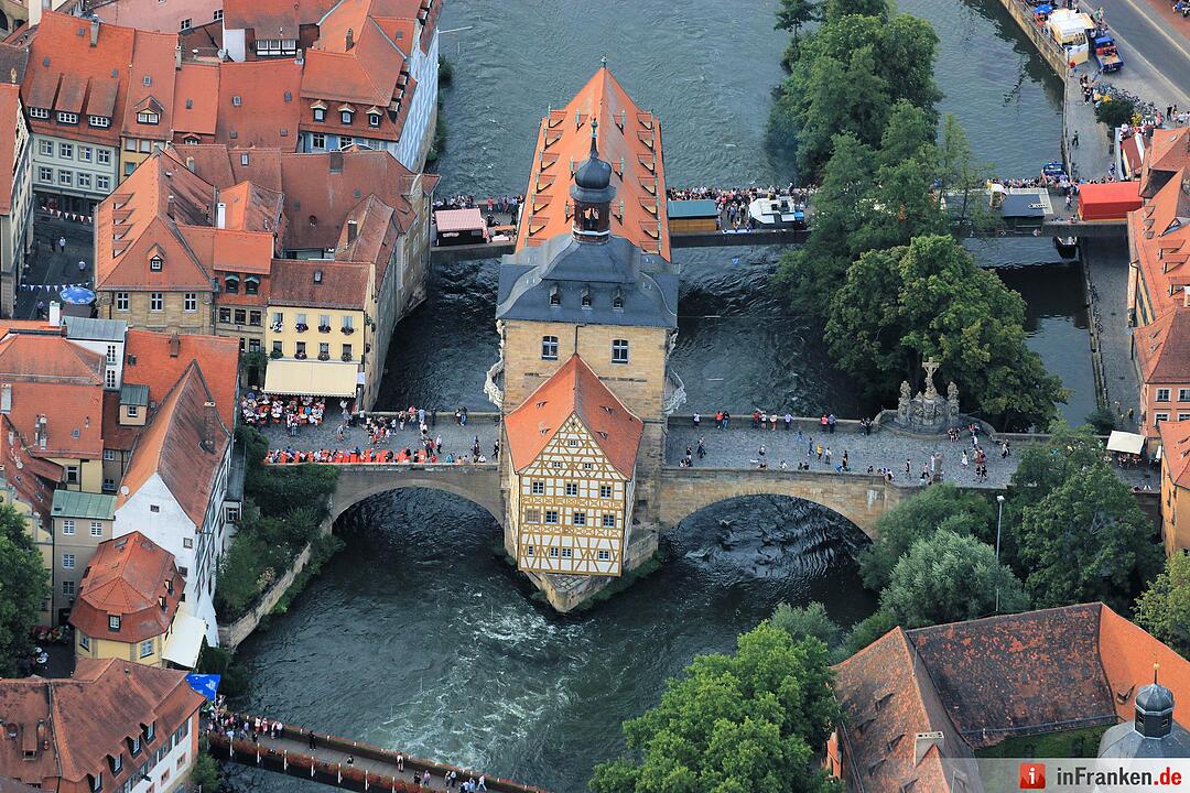 Luftbilder von der Sandkerwa
