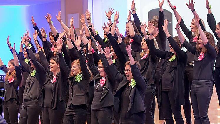 Impressionen vom Jubiläumskonzert des "Vocalensembles Coburg" in der MorizkircheFoto: Albert Höchstädter