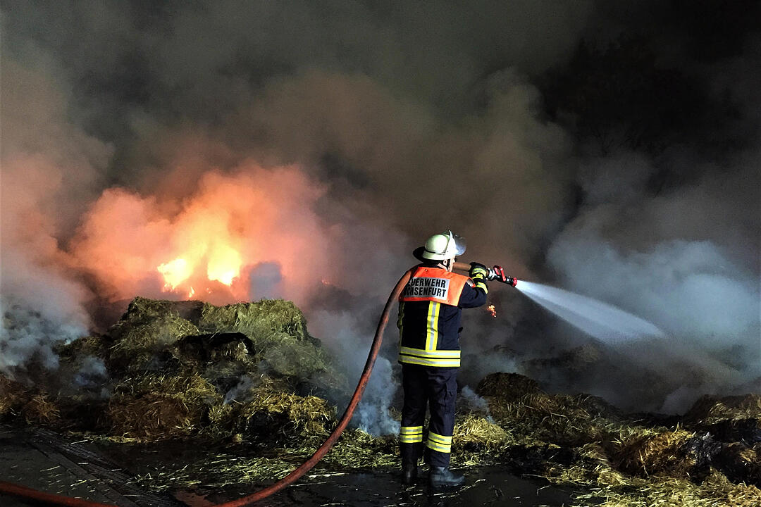 Großbrand in Ochsenfurt