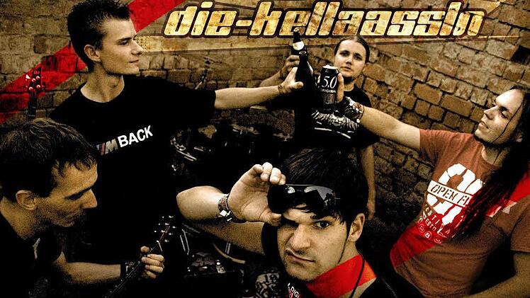 Die KellaAssln gehen beim Festival in die Offensive: mit Punk- und Hardrock Fotos: PR