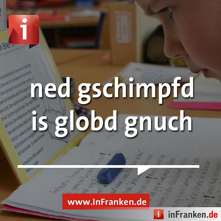 Tag der Muttersprache: Fränkisch zum Teilen