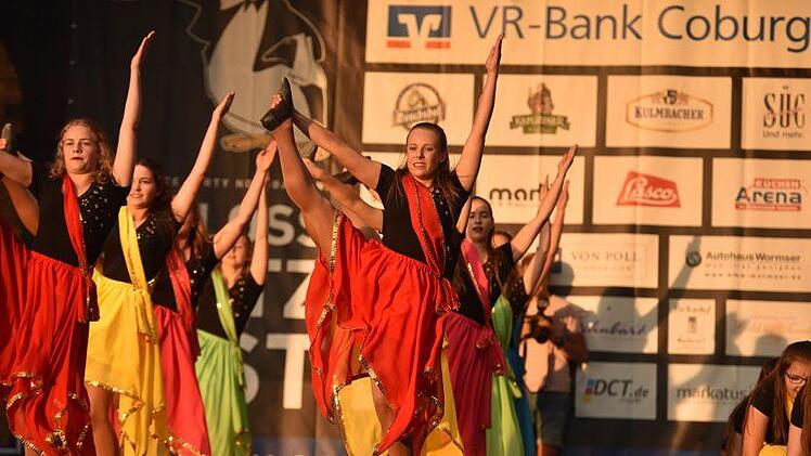 Impressionen vom Schlossplatzfest 2018 in Coburg - hier: der KV Weidach Jens Gundermann