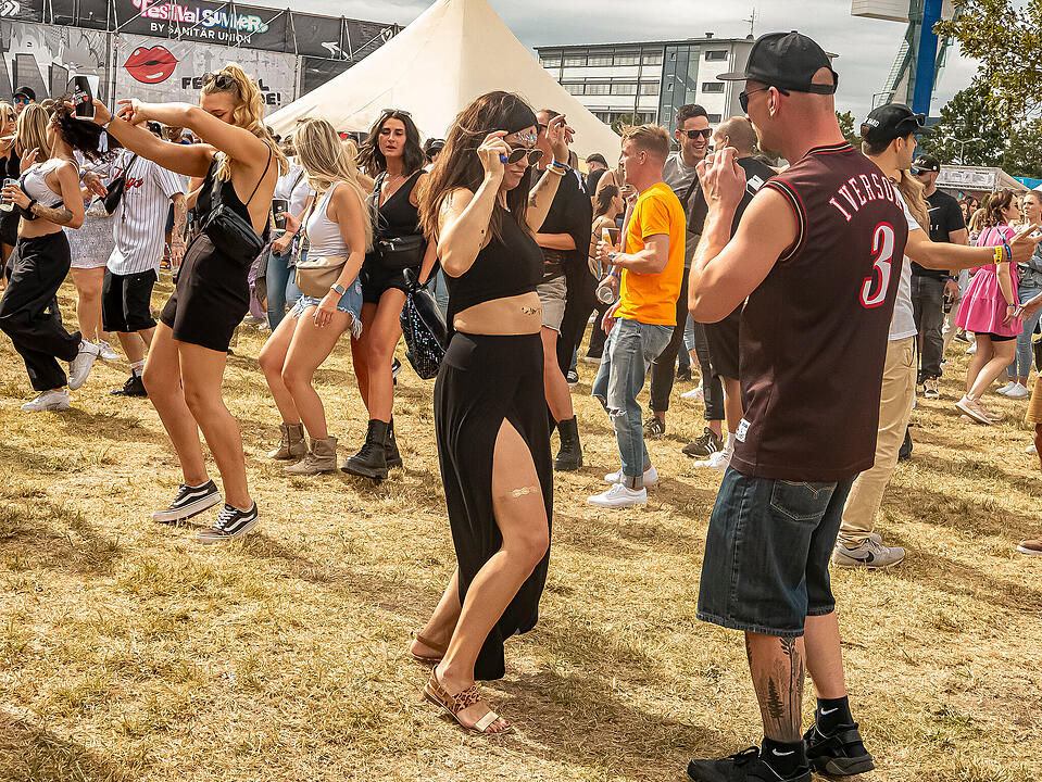 Beste Stimmung herrschte beim größten HipHop Open Air in Nordbayern!