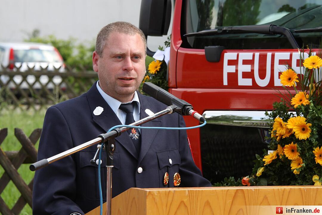 Neues Fahrzeug für die Feuerwehr Lehrberg