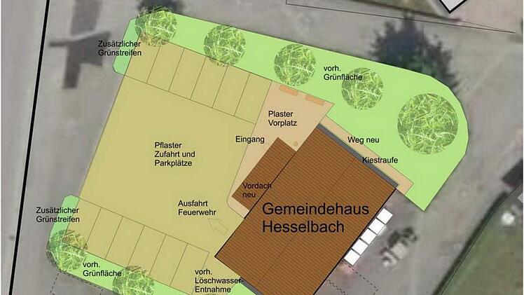 Impressionen vom neuen Gemeindehaus Foto: Heike Schülein